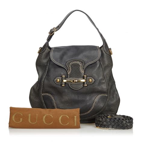 borse vintage gucci nera edizione limitata|old Gucci handbags.